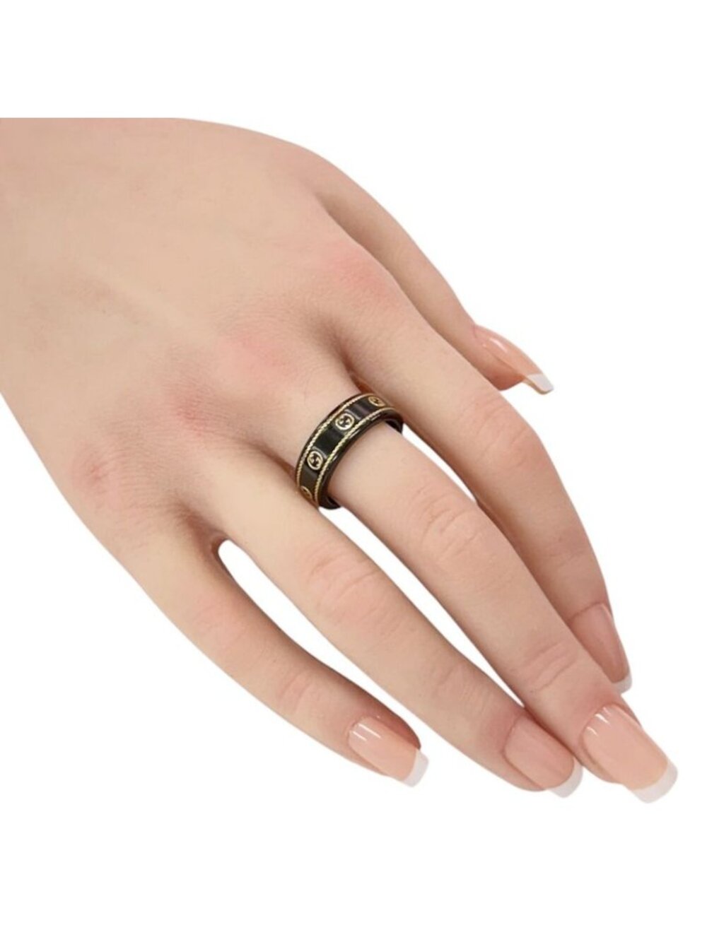 Gucci Icon Interlocking Ring Ceramic - Picture 2 of 9